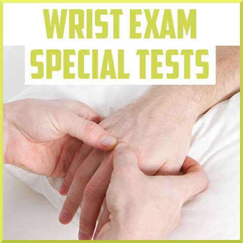 thick of test wrist|wrist examination tests.